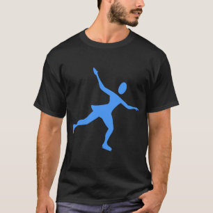 Eislaufen - Babyblau T-Shirt