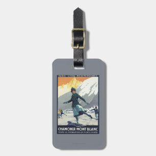 Eislaufen - PLM Olympic Promo Poster Gepäckanhänger