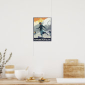 Eislaufen - PLM Olympischer Werbeposter Poster (Küche)