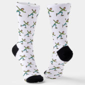Eislaufen Socken (Gewinkelt)