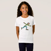 Eislaufen T-Shirt (Vorne ganz)