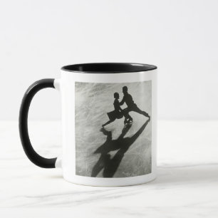 Eislaufendes Paar Tasse