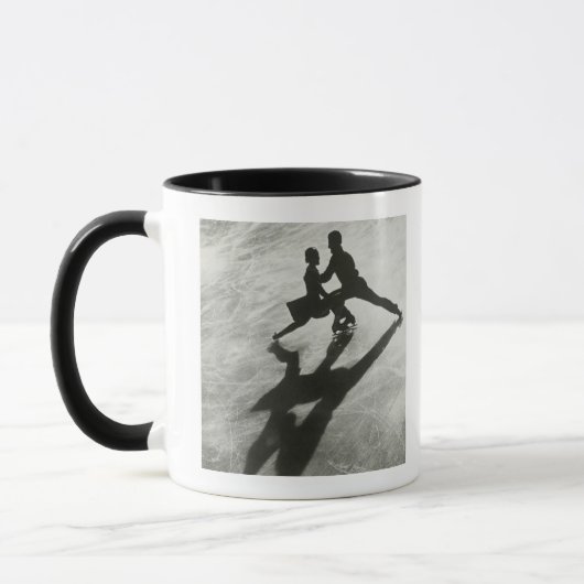 Eislaufendes Paar Tasse (Links)
