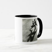 Eislaufendes Paar Tasse (VorderseiteRechts)