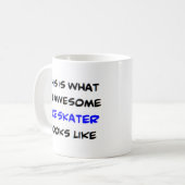 Eisläufer, großartig kaffeetasse (Vorderseite Links)