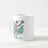 Eisläufer kaffeetasse (Vorderseite Links)