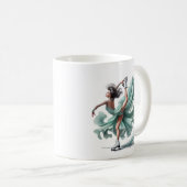 Eisläufer kaffeetasse (VorderseiteRechts)