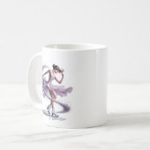 Eisläufer kaffeetasse (Vorderseite Links)
