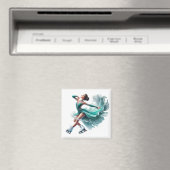 Eisläufer-Magnet Magnet (In Situ (Geschirrspüler))