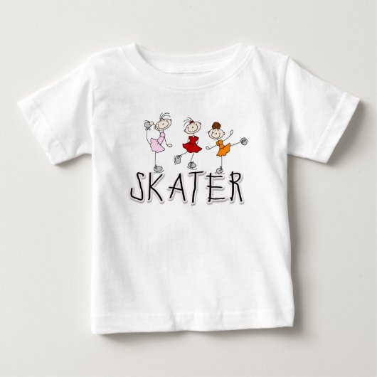 Eisläufer T-Shirts und Geschenke (Vorderseite)