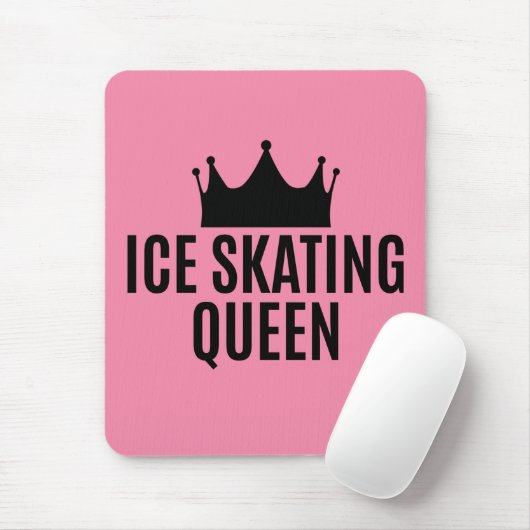 Eislaufkönigin - Eislaufen Mousepad (Mit Mouse)
