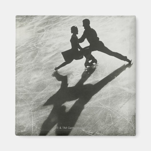 Eislaufpaar Magnet (Vorne)