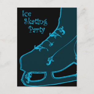 Eislaufparty Paisley Einladung