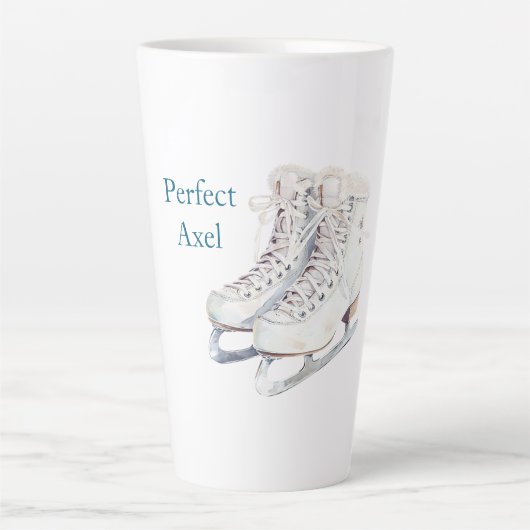 Eislaufschuhe Axel Milchtasse (Vorderseite)
