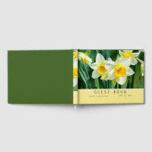 Eislaufwerke - Daffodils Wedding Guest Book Gästebuch (Voll)
