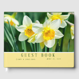 Eislaufwerke - Daffodils Wedding Guest Book Gästebuch