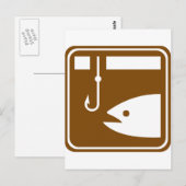 Eislaufzeichen Postkarte (Vorne/Hinten)