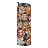 Eislebkuchen-Cookie-Display Thermosbecher (Nach rechts gedreht)