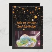 Eismagie Einladung (Vorne/Hinten)