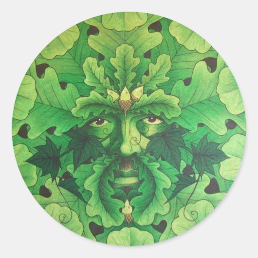 Eismann Runder Aufkleber (Vorderseite)