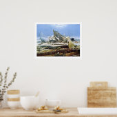 Eismeer - Gemälde von Friedrich Poster (Küche)