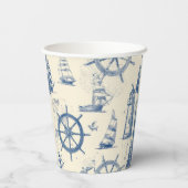 Eismeer-inspiriert Deta Pappbecher (Rückseite)