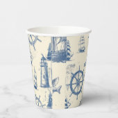 Eismeer-inspiriert Deta Pappbecher (Links)