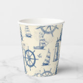 Eismeer-inspiriert Deta Pappbecher (Vorderseite)