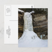 Eismonolith Postkarte (Vorne/Hinten)