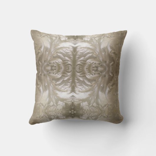 Eismusterpolster Kissen (Rückseite)