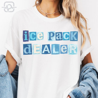 Eispack-Händler Lustige Krankenschwester Retro RN T-Shirt