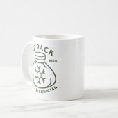 Eispack-Umschlagtechniker Kaffeetasse (Vorderseite Links)
