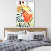 Eispalast', Champs Elysees, Paris, 1893 Leinwanddruck (Insitu (Schlafzimmer))