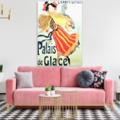 Eispalast', Champs Elysees, Paris, 1893 Leinwanddruck (Insitu (Wohnzimmer))