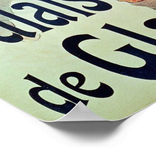 Eispalast', Champs Elysees, Paris, 1893 Poster (Ecke)