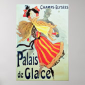 Eispalast', Champs Elysees, Paris, 1893 Poster (Vorne)
