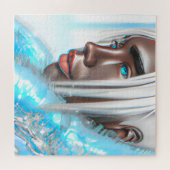 Eisprinz Melanin Black Boy Magic Bruh Winter Bro Puzzle (Horizontal)