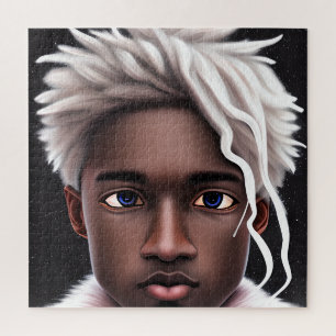 Eisprinz Melanin Black Boy Magic Bruh Winter Bro Puzzle