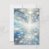 Eisprinzess Einladung (Rückseite)