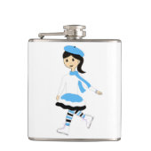 Eisprinzess Flachmann (Vorderseite)