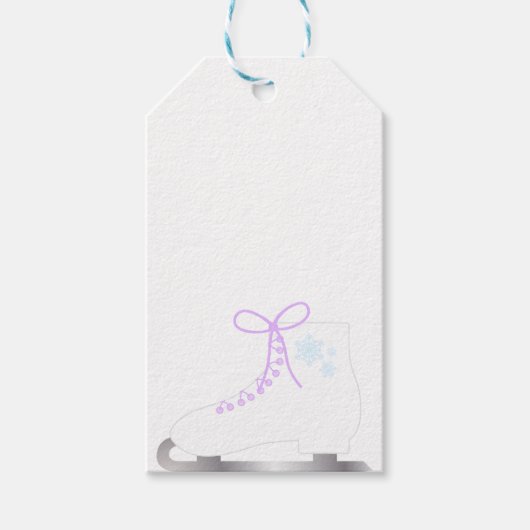 Eisprinzess Geschenkanhänger (Vorderseite)