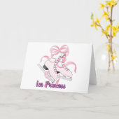 Eisprinzess Karte (Gelbe Blume)