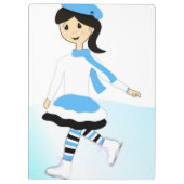 Eisprinzess Klemmbrett (Rückseite)