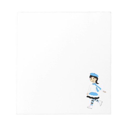 Eisprinzess Notizblock (Vorderseite)