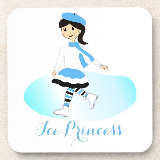 Eisprinzess Untersetzer (Vorderseite)