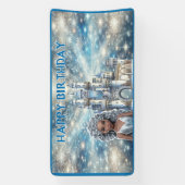 Eisprinzessin Banner (Vertikal)