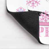 Eisprinzessin Schlittschuh Mousepad (Ecke)
