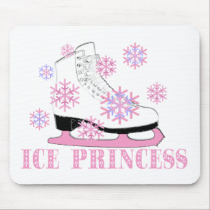 Eisprinzessin Schlittschuh Mousepad
