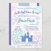 Eisprinzessin zum 4. Geburtstag | Vorlage (Vorne/Hinten)