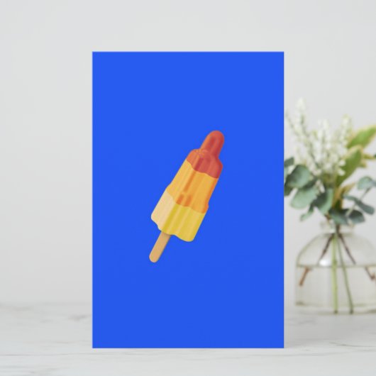 Eisrakete Briefpapier (Stehend Vorderseite)